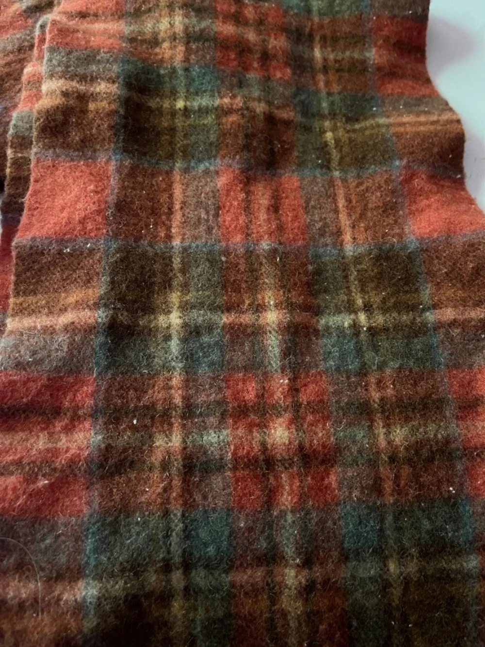 James Pringle Antique Royal Stewart Tartan Wool Scarf